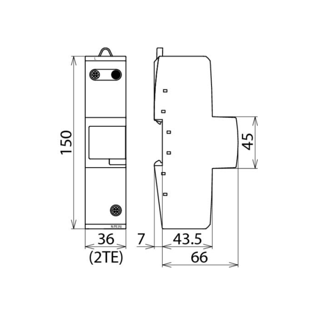 DEHN Parafoudre combiné 1 DEHNvenCI DVCI 255