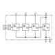 DEHN Parafoudre combiné DSH TT 255 FM pour systèmes 3-p.TN-S