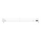 DEHN Parafoudre de terre profondeur Type Z D25 L1500 pièces/tZn TE251500ZSTTZN