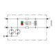 DEHN Parafoudre modulaire combiné pour 1 double conducteur BCO ML2 BD HF 5