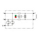 DEHN Parafoudre modulaire combiné pour 1 double conducteur BCO ML2 BD HF 5