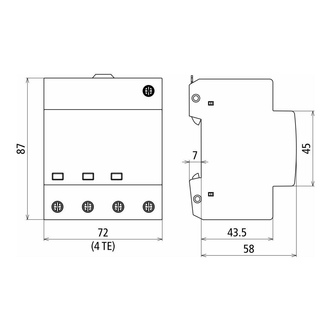 DEHN Parafoudre Type 2 DEHNguard DG TT 20 340