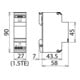 DEHN Parafoudre ÜS Blitzductor VT BVT TC 1