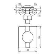 DEHN Parallelverbinder NIRO (V4A) PV 7.10 FRM10X35 V4A-5