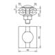 DEHN Parallelverbinder NIRO (V4A) PV 7.10 FRM10X35 V4A