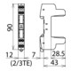 DEHN Partie de base pour Blitzductor XT Ex BXT BAS