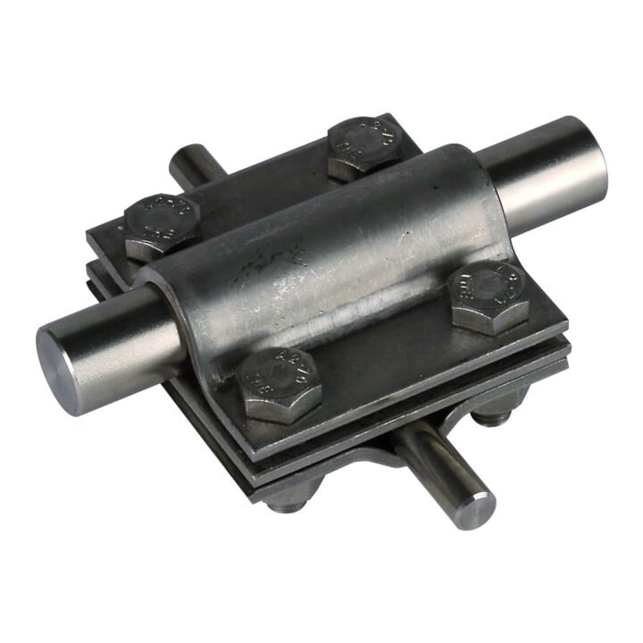 DEHN Pièce croisée NIRO pour Rd 8-10/16 mm KS8.1016FL30ZPV4A