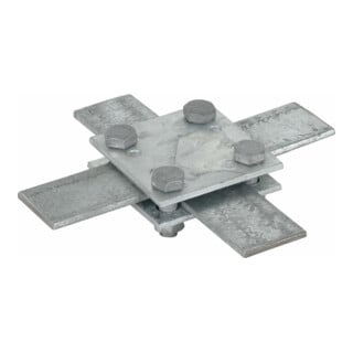 DEHN Pièce croisée St/tZn pour Fl 30/30mm KS FL30 STTZN