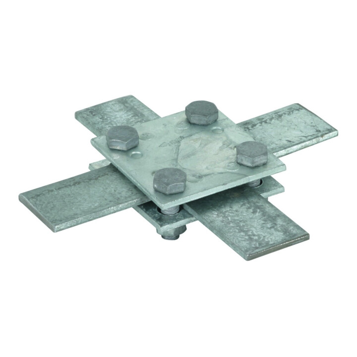 DEHN Pièce croisée St/tZn pour Fl 30/30mm KS FL30 STTZN