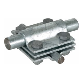 DEHN Pièce croisée St/tZn pour Rd 8-10/16mm KS8.1016FL30ZPSTTZN