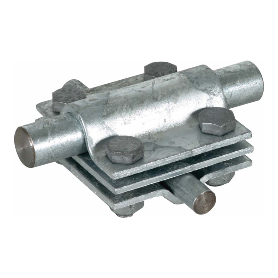 DEHN Pièce croisée St/tZn pour Rd 8-10/16mm KS8.1016FL30ZPSTTZN