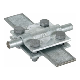 DEHN Pièce croisée St/tZn pour Rd 8-10/Fl 30 mm KS 8.10 FL30 STTZN