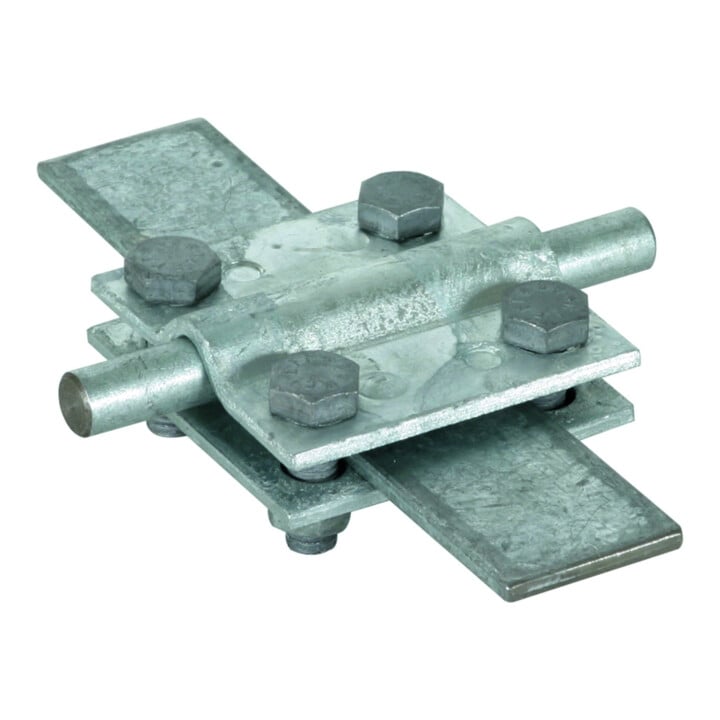 DEHN Pièce croisée St/tZn pour Rd 8-10/Fl 30 mm KS 8.10 FL30 STTZN