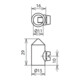DEHN Pointe de capture D15 L29 ZG 110 000