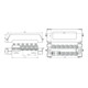 DEHN Potentialausgleichschiene K12 10x2,5-95/Rd10 PAS 11AK