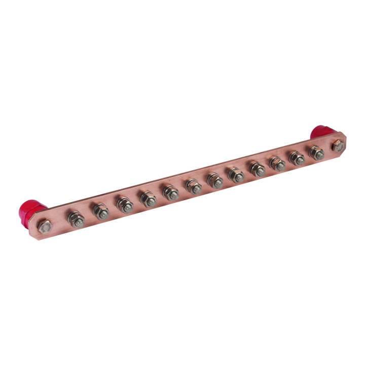 DEHN Potentialausgleichschiene o. Abdeckung Cu PAS I 12AP M10