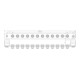 DEHN Potentialausgleichschiene o. Abdeckung Cu PAS I 12AP M10