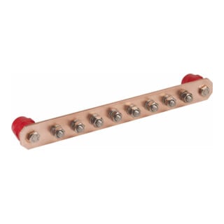 DEHN Potentialausgleichschiene o. Abdeckung Cu PAS I 8AP M10