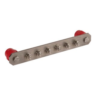 DEHN Potentialausgleichschiene o. Abdeckung NIRO PAS I 6AP M10 V2A
