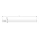 DEHN Rail de serrage Ms/gal Sn 10x10x198 KS 198 PAS