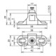 DEHN Schienenbock K-grau SB PAS RK