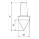 DEHN Schlagspitze D 20mm TG/tZn 620 001