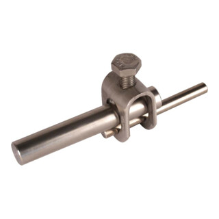 DEHN Serre-câble NIRO pour Rd 8-10/Rd 16mm FSK81016SKM10X25V2A