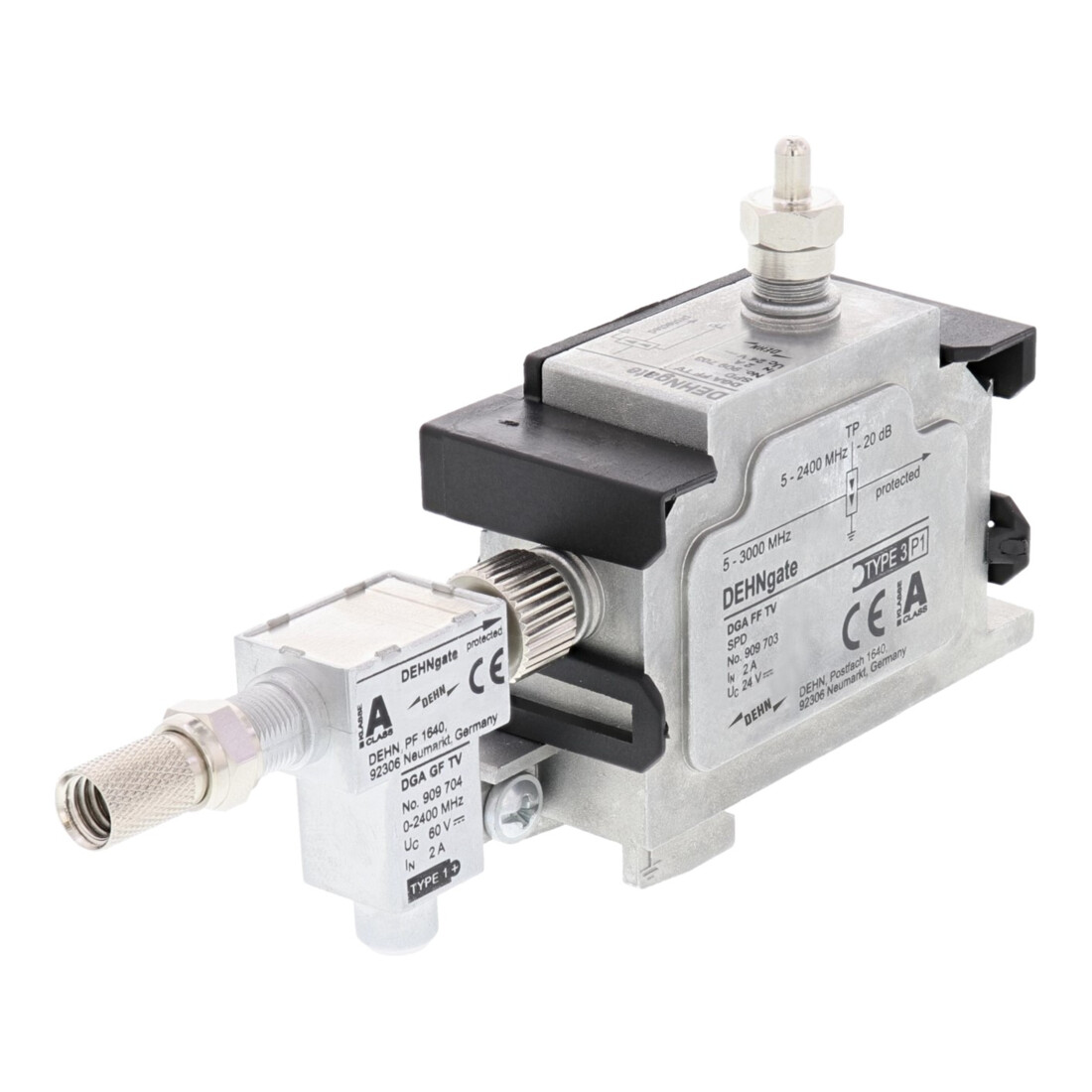 DEHN Set parafoudre combiné DEHNgate DGA GFF TV