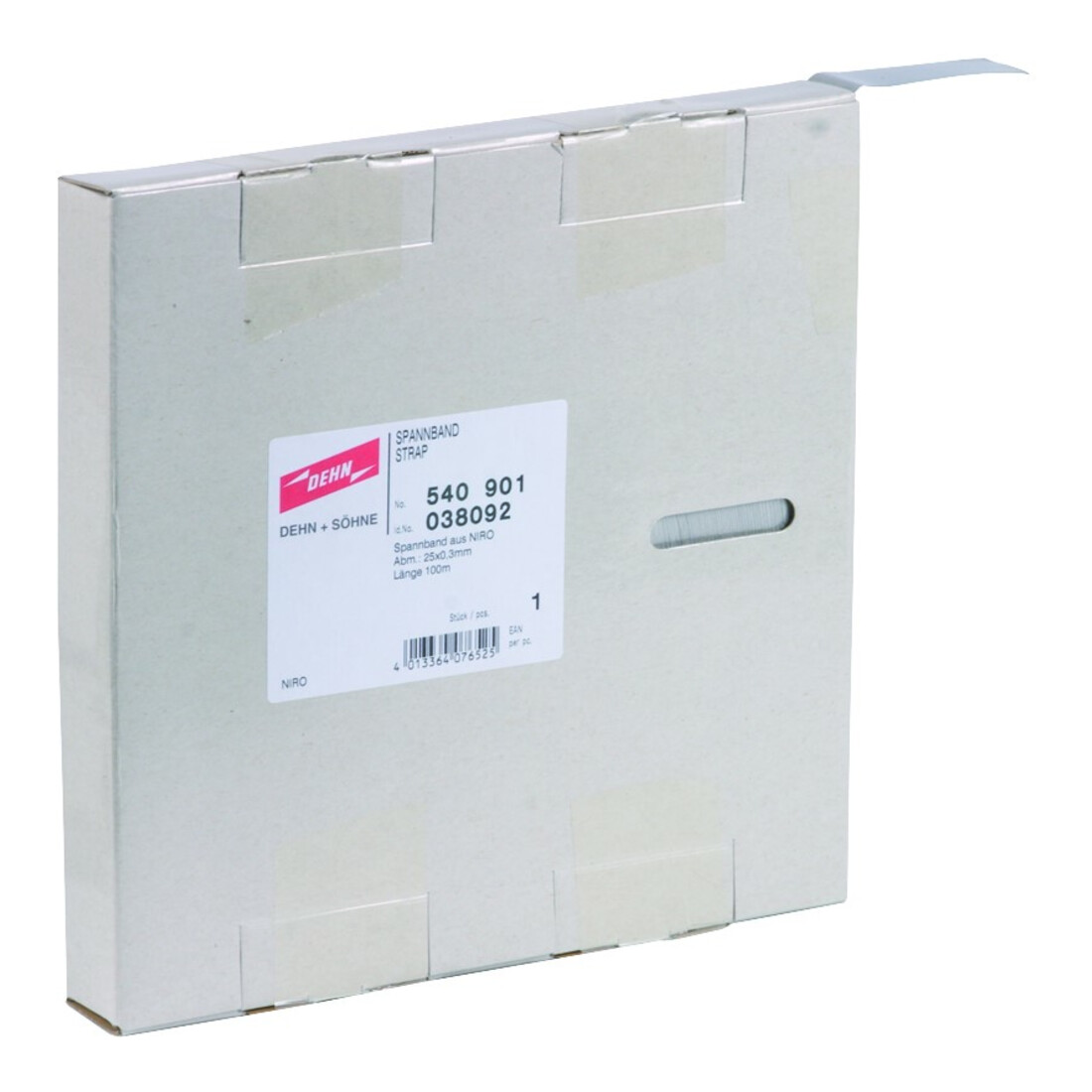 DEHN Spannband 25x0,3mm L100m NIRO SPB25X03L100MV2A