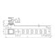 DEHN Support de câble de toit UNIsnap NIRO/K gris DLHUS8H16L335GRV2A