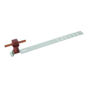 DEHN Support de câble de toiture UNIsnap NIRO/K-brun DLHUS8H36L335BRV2A-2