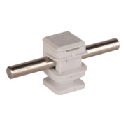 DEHN Support de câble gris H 16 mm pour Rd 8 mm avec M6 LH DS 8 H16 IGM6 GR-1
