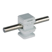DEHN Support de câble gris H 16 mm pour Rd 8 mm avec M6 LH DS 8 H16 IGM6 GR-2
