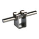 DEHN Support de câble NIRO pour Rd 8 mm H 20 mm LH DG 8 H20 I7,8 V2A