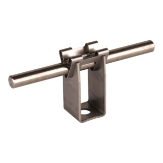 DEHN Support de câble NIRO pour Rd 8 mm H 32 mm LH DG 8 H32 I7,8 V2A