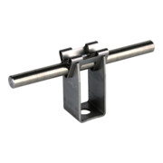 DEHN Support de câble NIRO pour Rd 8 mm H 32 mm LH DG 8 H32 I7,8 V2A-2