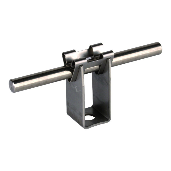 DEHN Support de câble NIRO pour Rd 8 mm H 32 mm LH DG 8 H32 I7,8 V2A