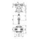 DEHN Support de câble NIRO pour rond 8-10 mm LHZS810FL20KS#274160