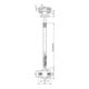 DEHN Support de câble pour rond 7-10 mm acier/galvanisé LHZS7.10ABD10#273742