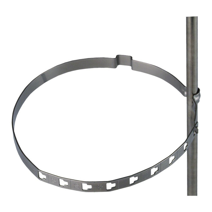 DEHN Support de câble pour tube 8 mm inox LH 8 SB80.120 SCLV2A