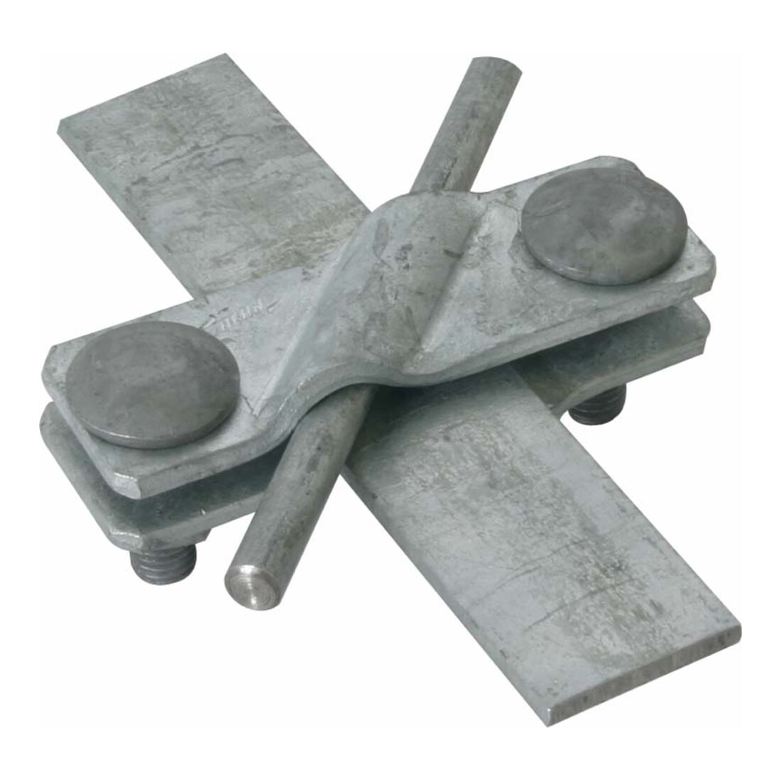 DEHN SV-Klemme Acier inoxydable/galvanisé pour fil rond 7-10/10mm SVK7.107.10FL30STTZN