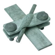 DEHN SV-Klemme Acier inoxydable/galvanisé pour fil rond 7-10/10mm SVK7.107.10FL30STTZN-2