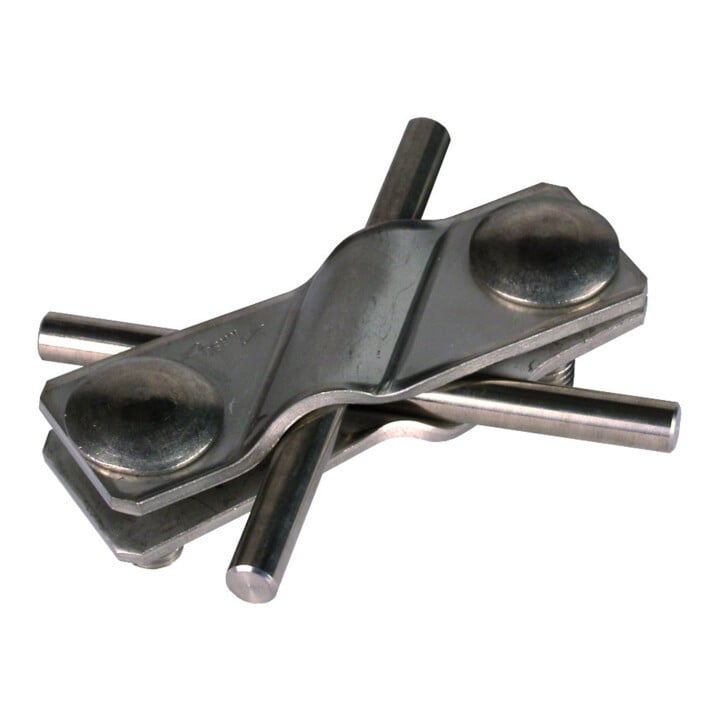 DEHN SV-Serre-câble NIRO pour Rd 7-10/10mm SVK 7.10 7.10FL30V4A