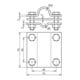 DEHN TE-Anschlussklemme NIRO f.D20 f.Rd7-10 AKTE20710FL40V4A