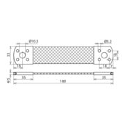 DEHN Überbrückungsband Al 50mmq L180mm UEBBL180B105B52AL-5