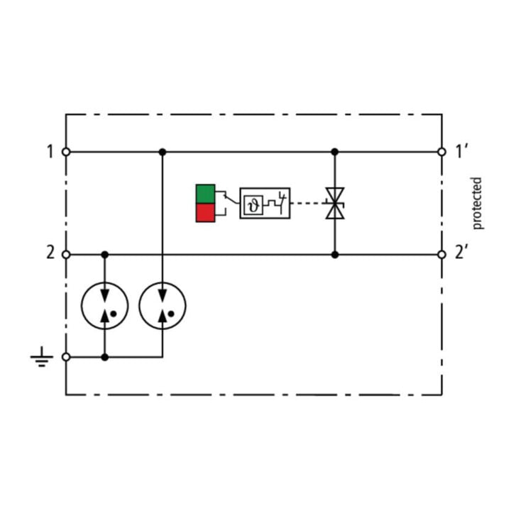 DEHN Überspannungsableiter BCO CL2 BD HC10A 24 12mm Push-In