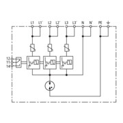 DEHN Überspannungsableiter DCOR 3P TT 275 FM-5