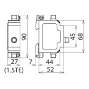DEHN ÜS-Ableiter DEHNgate DGA FF TV-4