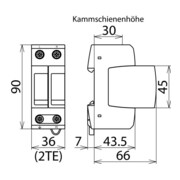 DEHN ÜS-Ableiter DEHNguard DG M TN 275-5