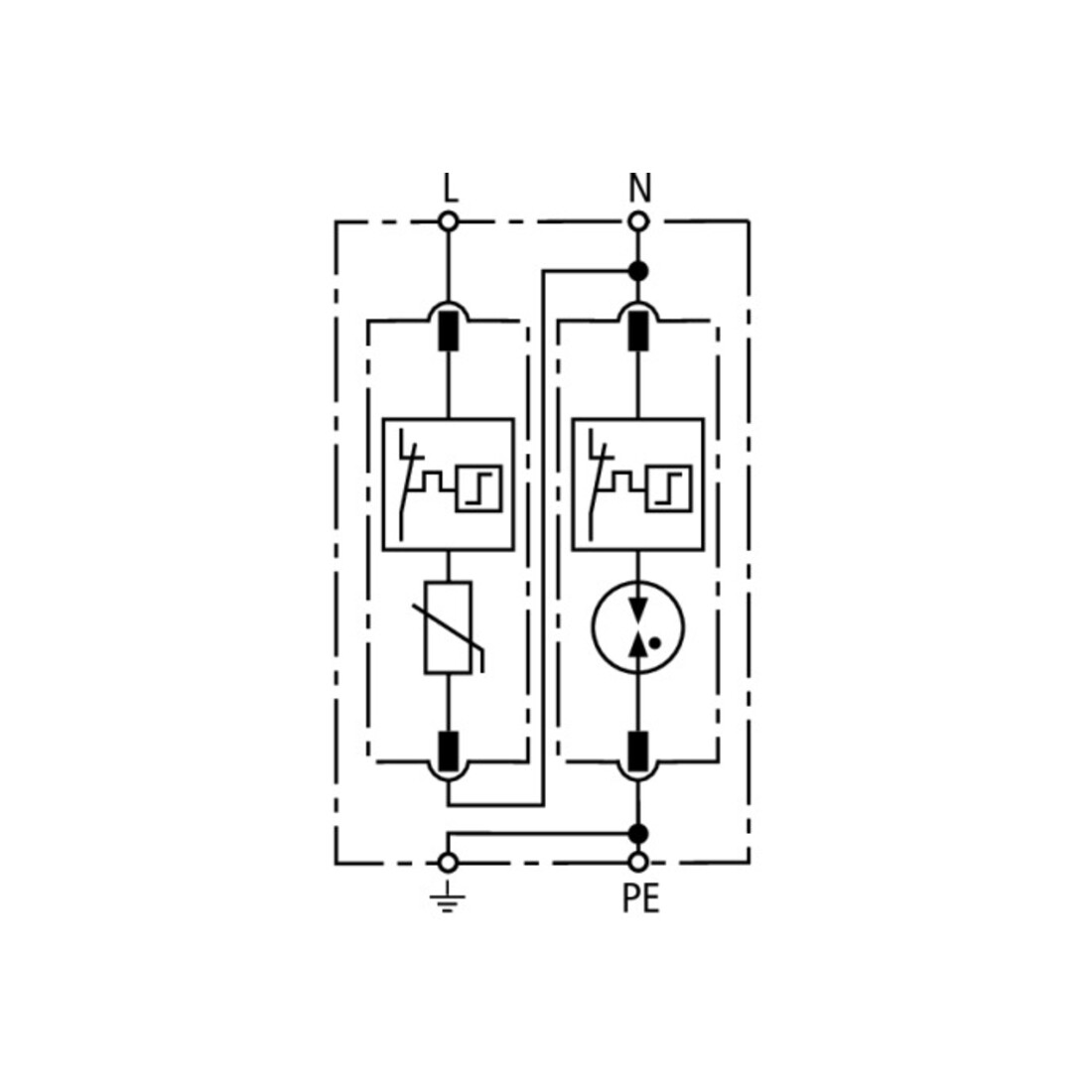 DEHN ÜS-Ableiter DEHNguard DG M TT 2P 275